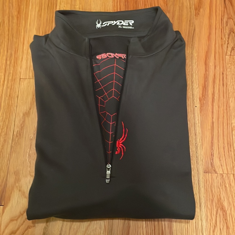 Spyder long Sleeve 1/4 Zip shirt